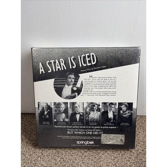 Springbok By: Hallmark 500 Puzzle 4th Mystery Story Series Family Night Gifts - Picture 3 of 4